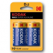  D Kodak MAX LR20-2BL Alkaline, 2, 