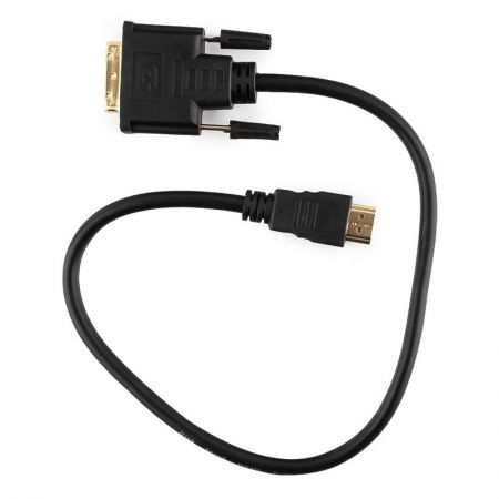  HDMI - DVI, 0.5 , Cablexpert (CC-HDMI-DVI-0.5M)
