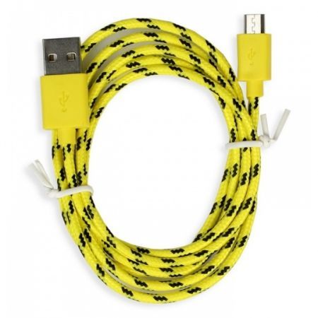  USB 2.0 Am=>micro B - 1.2 , , , Smartbuy (iK-12n yellow)