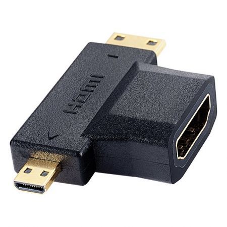  microHDMI/M - miniHDMI/M - HDMI/F, Perfeo (A7006)