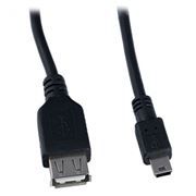  USB 2.0 Af - mini Bm, 0.5 , , Perfeo (U4201)