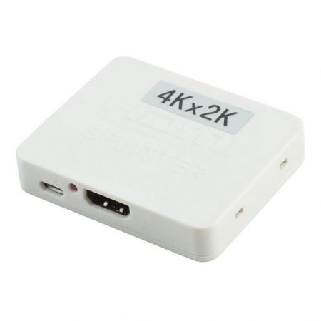  1 HDMI  => 2 HDMI , 4K/1080p, HDCP, 3D,  USB, , Orient HSP0102HL