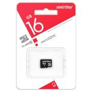  Micro SDHC 16Gb Smartbuy Class 10   (SB16GBSDCL10-00LE)