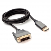  DisplayPort/M - DVI/25M, 1.8 , 4K,  , Cablexpert (CC-DPM-DVIM-4K-6)