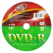  DVD+R VS 4,7 Gb 16x, Shrink 10 (VSDVDPRS1001)