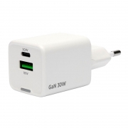   Cablexpert MP3A-PC-63, QC4.0/PD3.0 30W USB A+C, 