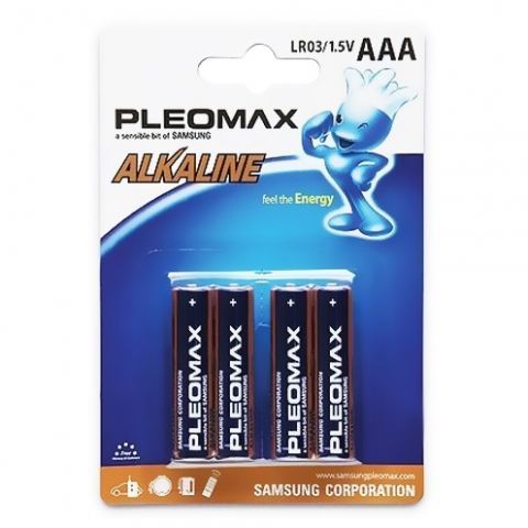  AAA Samsung PLEOMAX LR03-4BL, , 4, 