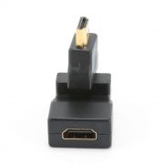 Адаптер HDMI/M - HDMI/F, вращающийся на 180 гр., позол. разъемы, Cablexpert (A-HDMI-FFL2)