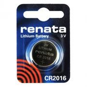 Батарейка CR2016 Renata, 1 шт, блистер