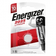 Батарейка CR2025 Energizer, 1 шт, блистер