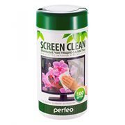 Салфетки влажные Perfeo Screen Clean для очистки ЖК-экрана в тубе 100шт (PF-T/SC-100)
