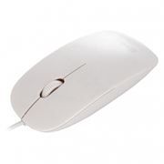 Мышь Oxion OMS014WH, белая, USB