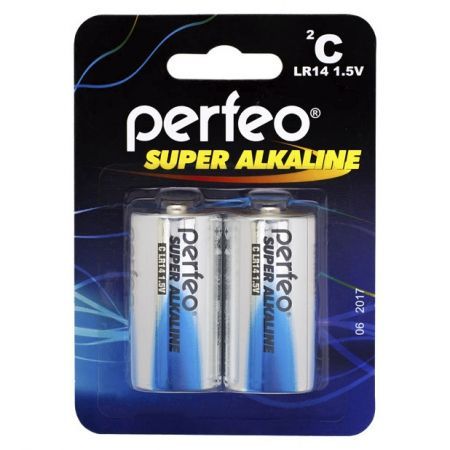  C Perfeo Super Alkaline LR14/2BL, , 2 , 
