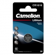Батарейка CR1616 Camelion, 1 шт, блистер