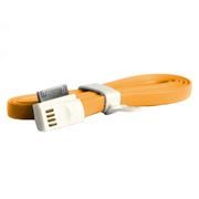 Кабель USB 2.0 Am=>Apple 30 pin, магнит, 1.2 м, оранжевый, SmartBuy (iK-412m orange)