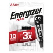 Батарейка AAA ENERGIZER MAX LR03-BL-2, 2шт, блистер