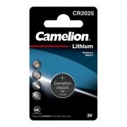 Батарейка CR2025 Camelion, 1 шт, блистер