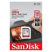   SDHC 16Gb SanDisk Ultra Class 10, UHS-I, 80 / (SDSDUNC-016G-GN6IN)