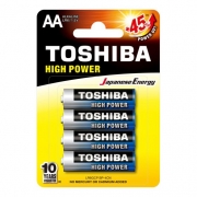 Батарейка AA Toshiba LR6/4BL Alkaline, 4 шт, блистер