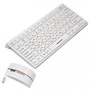 Комплект Nakatomi KMRLN-2020U White USB, беспроводные клавиатура и мышь