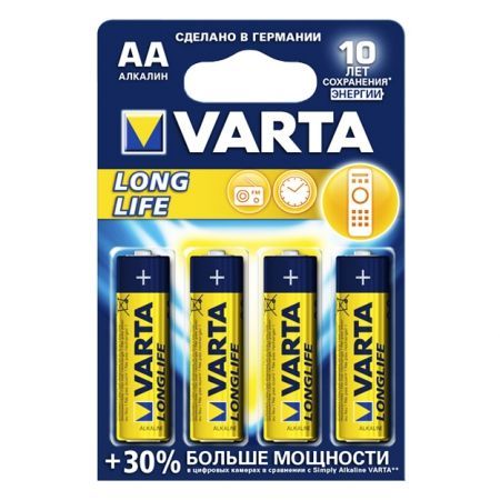  AA Varta LR6/4BL LONGLIFE, , 4 ,   (4106-113)