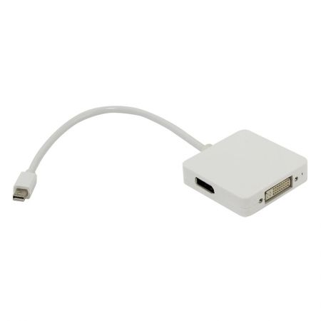  mini DisplayPort/M - DVI-I/F,  HDMI/F, 5bites (AP-012)
