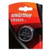 Батарейка CR2025 Smartbuy, 1 шт, блистер (SBBL-2025-1B)
