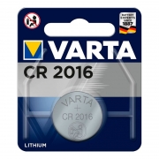 Батарейка CR2016 VARTA, 1 шт, блистер
