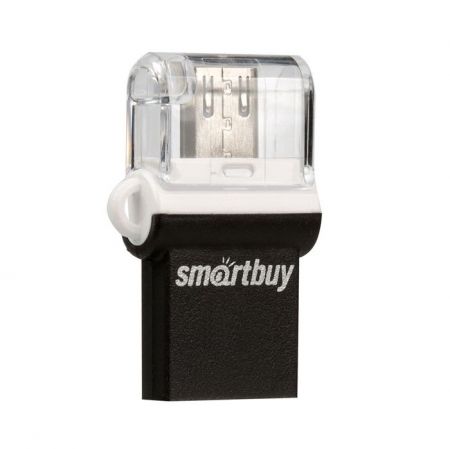 8Gb Smartbuy POKO Black OTG USB/microUSB,   Android (SB8GBPO-K)