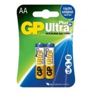Батарейка AA GP Ultra Plus Alkaline LR6, 2 шт, блистер (GP 15AUP-2CR2)