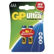 Батарейка AAA GP Ultra Plus Alkaline LR03, 2 шт, блистер (GP 24AUP-2CR2)