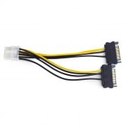 Переходник питания для видеокарты PCI-E 8pin -> 2 x SATA, Cablexpert (CC-PSU-83)