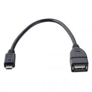 Адаптер OTG USB 2.0 Af - micro B, 0.2 м, VS (U202)