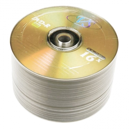  DVD+R VS 4,7 Gb 16x, Bulk, 50 (VSDVDPRB5003)