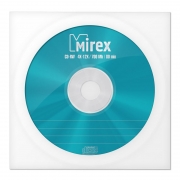 Диск CD-RW Mirex 700Mb 4x-12x в бумажном конверте (UL121002A8C)