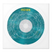 Диск CD-RW Mirex 700Mb 4x-12x в бумажном конверте (UL121002A8C)