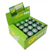Батарейка D GP Greencell R20/2SH, солевая, 20 шт, коробка (GP 13G-OS2)