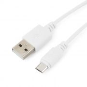 Кабель USB 2.0 Am=>micro B - 1.8 м, белый, Cablexpert (CC-mUSB2-AMBM-6W)