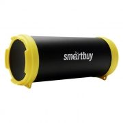 Колонка 1.0 SmartBuy TUBER MKII, Bluetooth, MP3, FM, черный/желтый (SBS-4200)