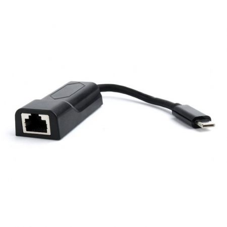   USB Type C - RJ45 1 /, RTL8153, Gembird (A-CM-LAN-01)