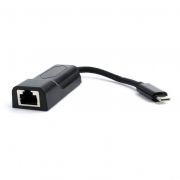  USB Type C - RJ45 1 /, RTL8153, Gembird (A-CM-LAN-01)