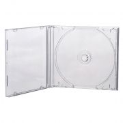 BOX 1 CD Jewel Case, прозрачный, полновесный трей