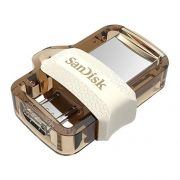 32Gb SanDisk Dual Drive Ultra White/Gold, microUSB/USB 3.0 (SDDD3-032G-G46GW)