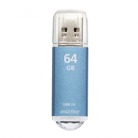 64Gb Smartbuy V-Cut Blue USB 3.0 (SB64GBVC-B3)