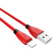 Кабель USB 2.0 Am=>Apple 8 pin Lightning, 1.2 м, красный, Hoco X27