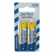  AA Perfeo LR6/2BL mini Super Alkaline, 2,  
