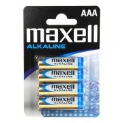 AAA Maxell LR03/4BL, Alkaline, 4  