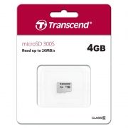   Micro SDHC 4Gb Transcend 300S Class 10   (TS4GUSD300S)