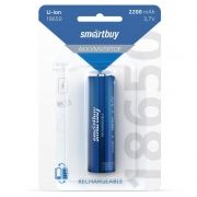 Аккумулятор 18650 Smartbuy 2200мА/ч, блистер (SBBR-18650-1B2200)