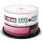 Диск DVD+RW Mirex 4,7 Gb 4x, Cake Box, 50шт (UL130022A4B)